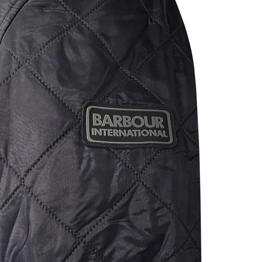 Barbour International Ariel Quilted Jacket Navy
